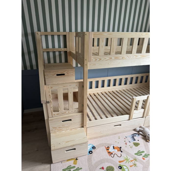 Unlackiertes Spielbett Stuttgart für Kinderzimmer